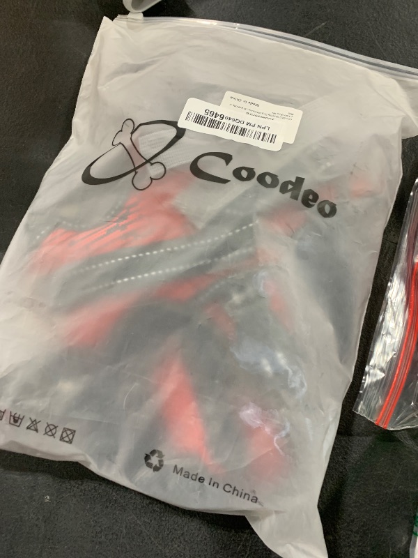 Photo 1 of COODEO Mobility Dog Lift Harness, Support Sling for Dog, Dog Walking Sling, Pet Rear Leg Support Rehabilitation Lifts Vest, Dog Carrier for Senior Dogs with Arthritis, Up Stair (Red, M)