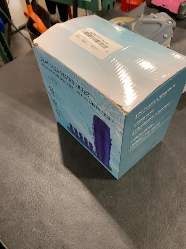Photo 1 of 6-Pack Water Filter Replacement for PUR, PUR Plus Pitcher and Dispenser, Water Filters Replace PPF900Z, PPF951K, CRF950Z, PPT700W, PPT711W, SETFEEL