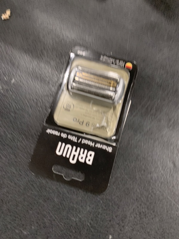 Photo 1 of Braun Electric Shaver Head Replacement Part 94M, Compatible with Series 9 Pro and Series 9 Electric Razors for Men, Silver