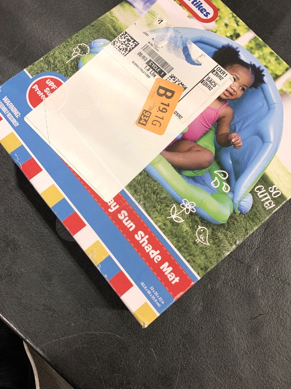 Photo 1 of Little Tikes Inflatale Pool Floats & Outdoor Summer Toys (Little Tikes Splash and Play Sun-Shade mat, Splash Mat with Canopy to Provide The Best Outdoor Water Play for Toddlers)