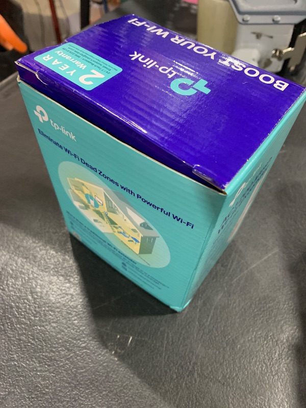 Photo 1 of TP-Link AC1200 WiFi Extender, 2025 Wirecutter Best WiFi Extender, 1.2Gbps home signal booster, Dual Band 5GHz/2.4GHz, Up to 1600 Sq.ft and 32 Devices, EasyMesh Compatible, One Ethernet Port (RE315)