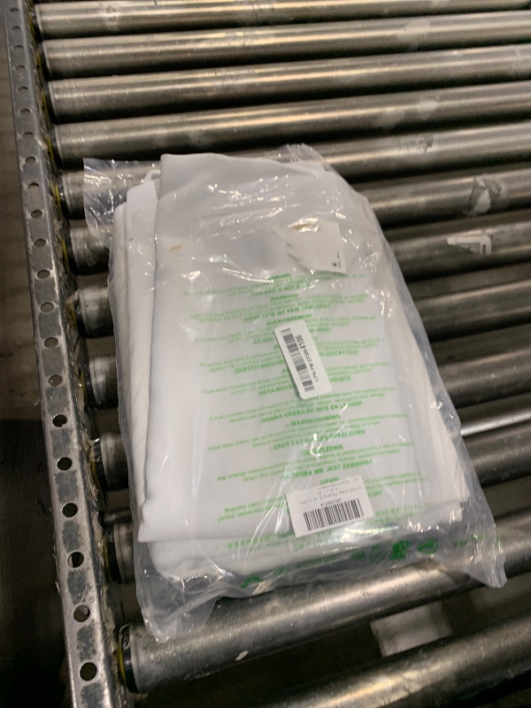 Photo 1 of KGORGE Curtain Liners 2 Panels Energy Efficiency Blackout Thermal Insulated Darkening Liners White, W 50 x L 92