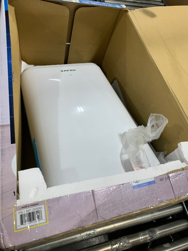 Photo 1 of ZAFRO Portable Air Conditioners 12000 BTU (8000 BTU SACC), Portable AC with Fan & Dehumidifier