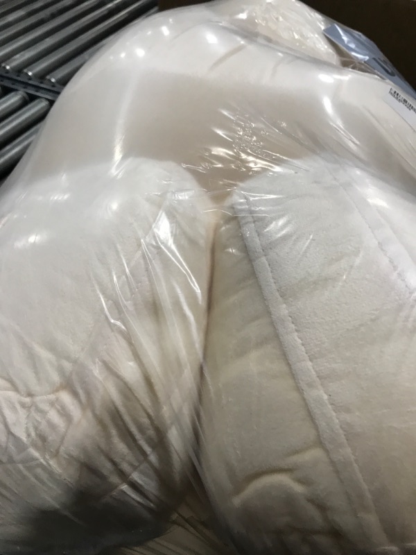 Photo 1 of Reading Pillow-Extra Large 31" Bed Rest Pillow with Detachable Neck Roll & Arms for Sitting in Bed or Couch-Backrest Reading Pillow Adult Back Pillows for Reading/Watching TV/Gaming/Relaxing-Beige