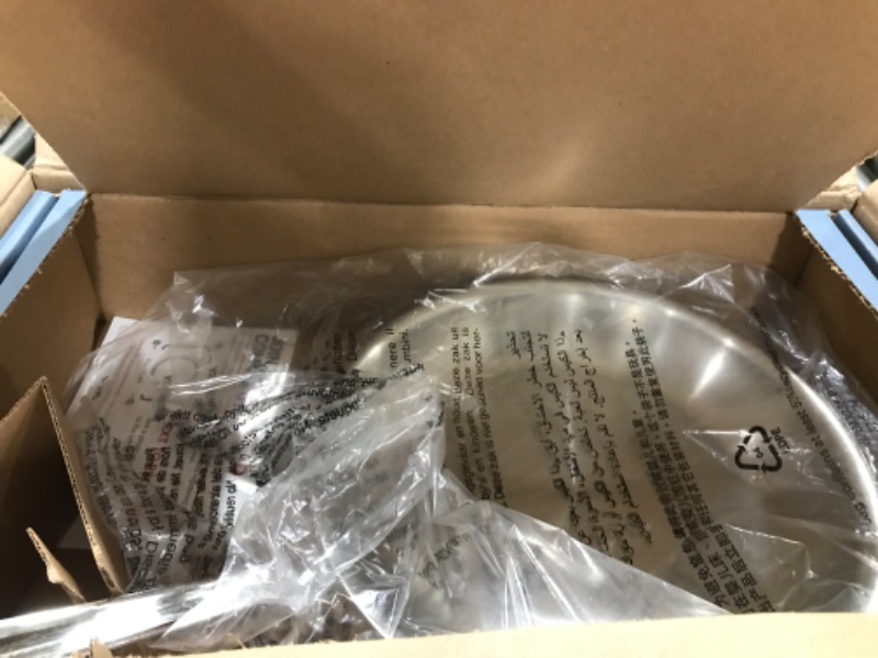 Photo 1 of All-Clad D3 3-Ply Stainless Steel Fry Pan Set 2 Piece, 10, 12 Inch, Induction Oven Broiler Safe 600F, Kitchen Cooking Set, Skillets, Durable Frying Pans, Professional Pots and Pans Set Cookware Silver