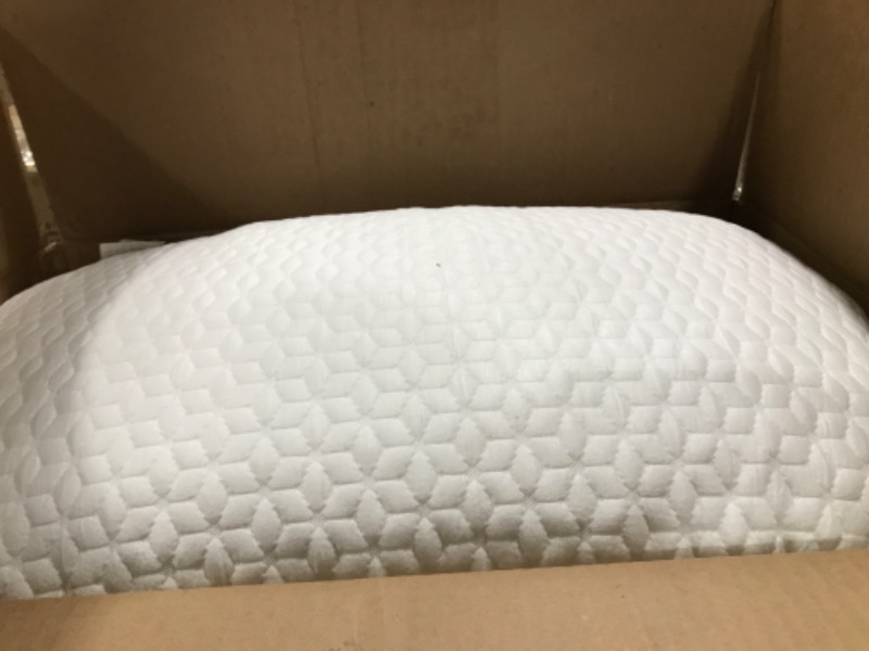 Photo 1 of Love Attitude Shredded Memory Foam Pillows King Size Set of 2, Cooling Pillow Firm and Soft Adjustable for Side Back Stomach Sleepers