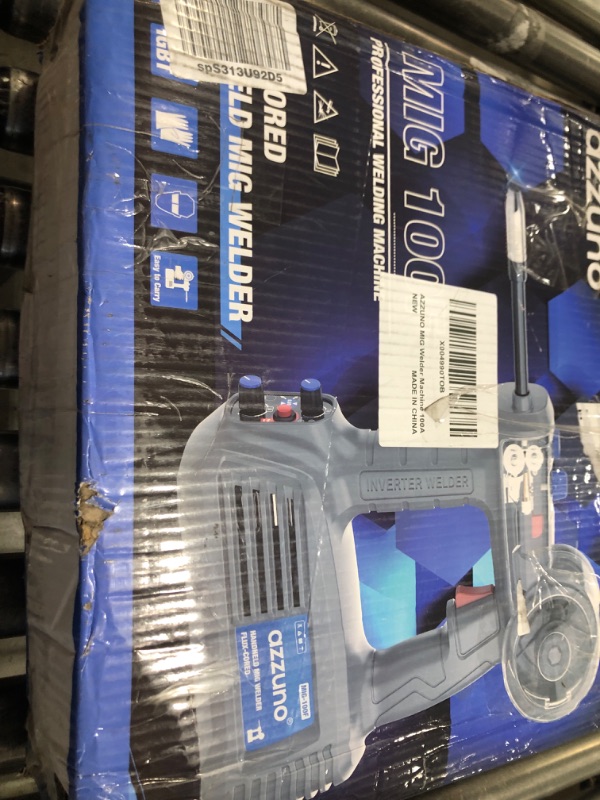 Photo 1 of AZZUNO 100AMP HANDHELD MIG WELDER MACHINE