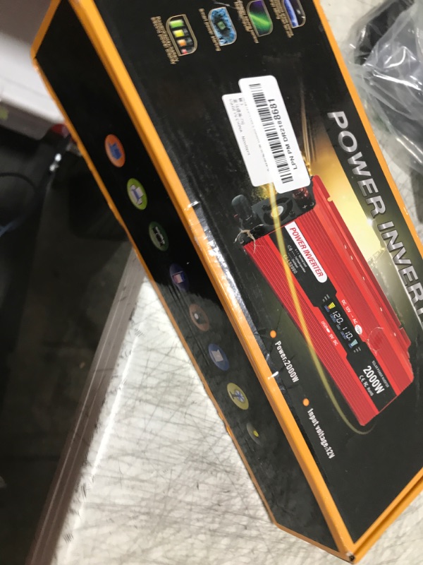 Photo 1 of Car Power Inverter 12v to 110v 1000W/2000W(Peak) Power Inverters for Vehicles Truck Home with Dual AC Outlets and 5V USB Charging Port inversor de corriente 12v a 110v (1000W)