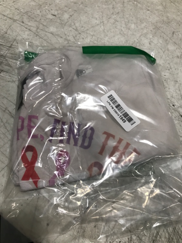 Photo 1 of Fight Cancer In All And Every Color - Ribbons Flower Heart T-Shirt M