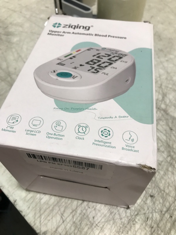 Photo 1 of Blood Pressure Monitor, Bp Monitor with 2 Cuffs, The Medium and Extra Large Cuff(22-44cm&38-55cm) - 2 * 99 Sets of Memory for Home Use