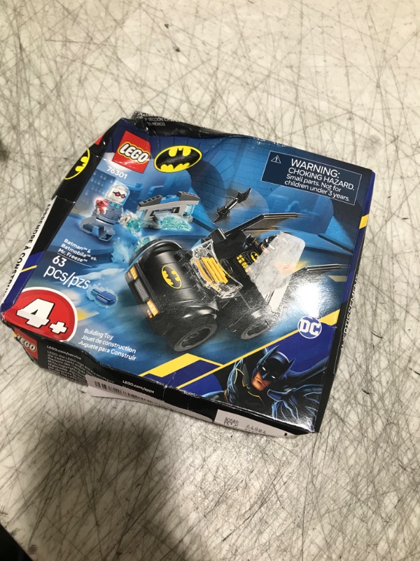 Photo 1 of LEGO DC Batman & Batmobile vs. Mr. Freeze Toy Building Set - Superhero Batman Toy for Preschool Kids, Boys and Girls, Ages 4+ - Gift Idea for Kids Birthday - 76301