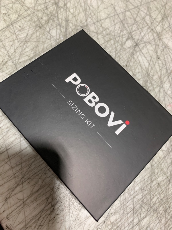 Photo 1 of POBOVi Smart Ring Sizing Kit - Size First Before You Buy - 8 Size Options - Different from Standard Sizes -Smart Ring Only