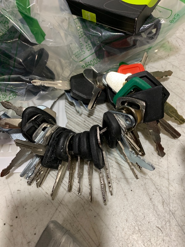 Photo 1 of 27 Construction Ignition Keys/Heavy Equipment Key Set for CAT Komatsu Case Kubota