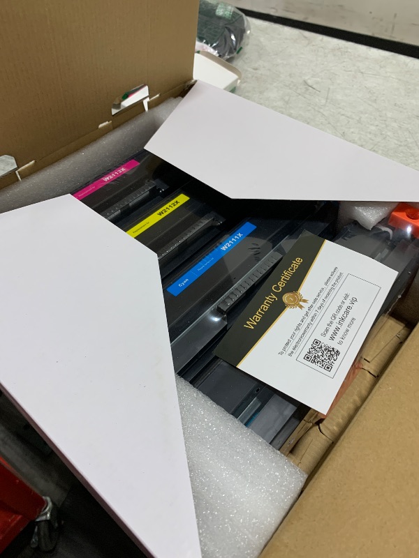 Photo 1 of 206X Toner Cartridges 4 Pack High Yield (with Chip) Compatible Replacement for HP 206X 206A for Color Laserjet Pro MFP M283fdw M283cdw M283fdn M282nw Pro M255dw M255nw M283 M255 Printer W2110X W2110A