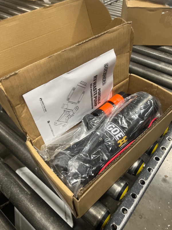 Photo 1 of 12V RV Portable Macerator Pump, RV Macerator Pump, RV Waste Pump, RV Sewage Pump, 12GPM Suction 3.2 feet Lift 10 feet, Suitable for RV Waste Processing
