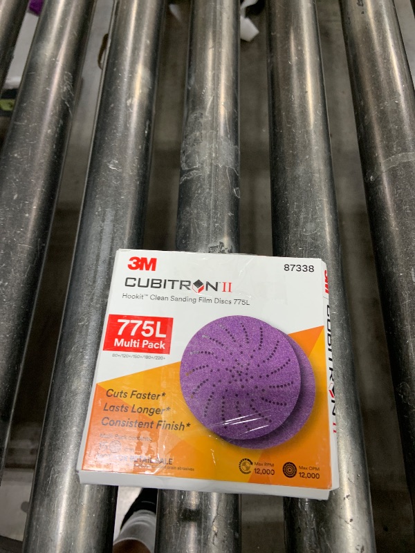 Photo 1 of 3M Xtract Cubitron II Hookit Clean Sanding Film Disc 775L, 5 in, 15 Piece Multi-Pack Hook and Loop S