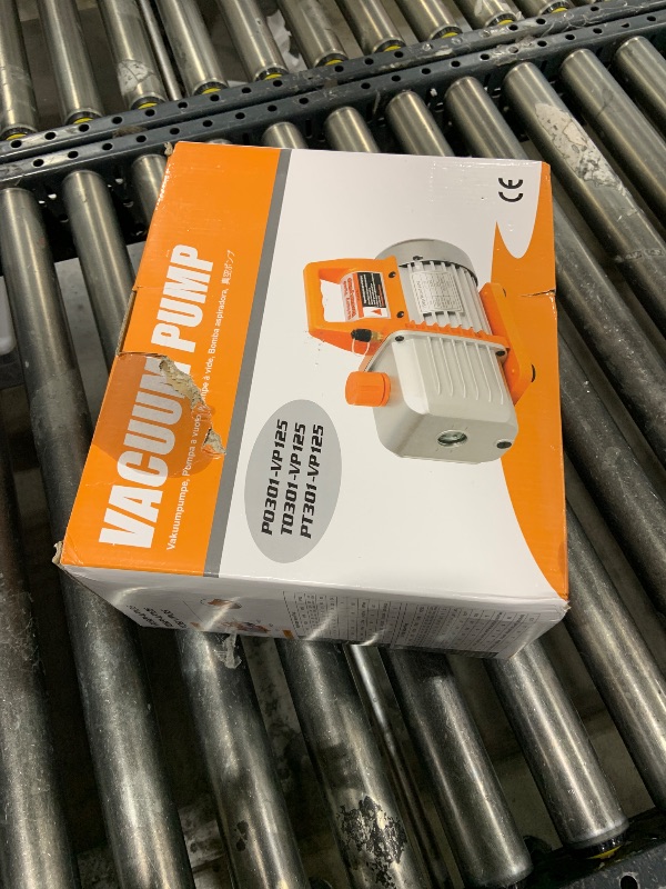 Photo 1 of BACOENG 4.5CFM Vacuum Pump, 110V 1/3HP Single Stage Rotary Vane HVAC Vacuum Pump with Oil, for R12 R22 R134a R410a R1234yf AUTO AC Refrigerant Recharging, Degassing Resin