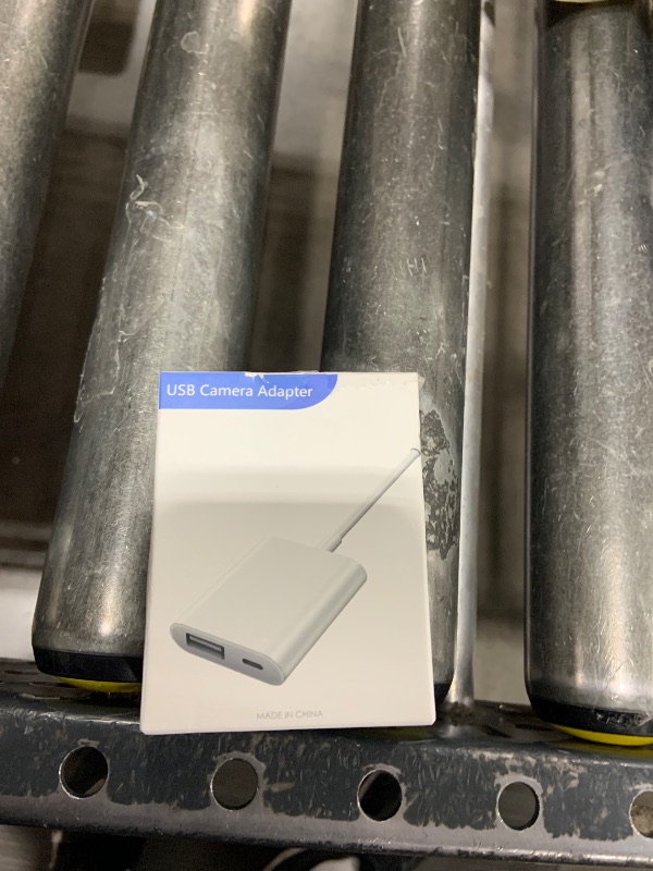 Photo 1 of SUNTRSI USB Camera Adapter, Portable USB 3.0 Female OTG Adapter for iPhone, iPad to USB Adapter with Charging Port, No Application, Plug and Play
