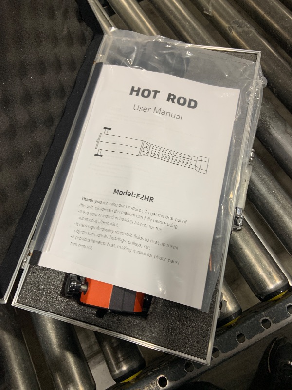 Photo 1 of Flieeya 1100W Induction Heater Kit for Bolt Removal - 110V Magnetic Induction Heating Tool with 4 Coils, Carrying Case Rusty Nut/Screw Buster for Automotive, Exhaust, Metalworking(Flameless, Handheld)