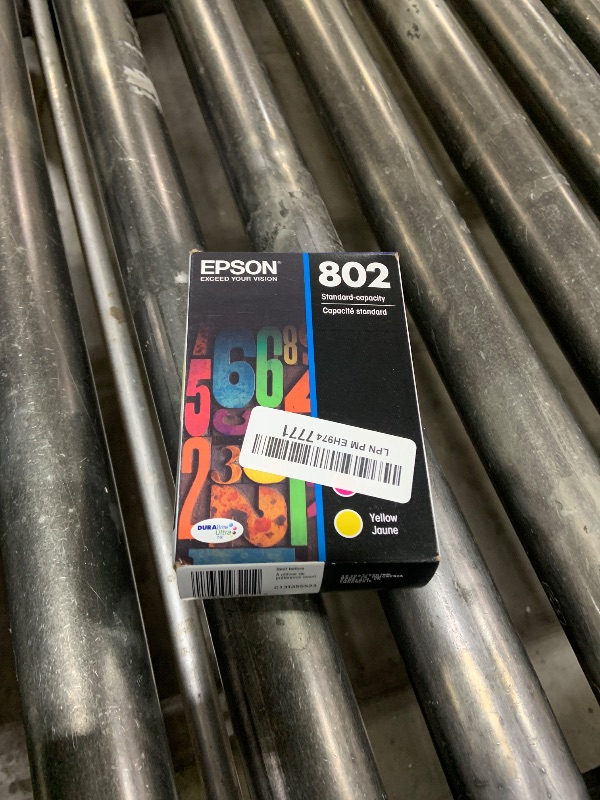 Photo 1 of EPSON 802 DURABrite Ultra Ink Standard Capacity Color Combo Pack (T802520-S) Works with WorkForce Pro WF-4720, WF-4730, WF-4734, WF-4740