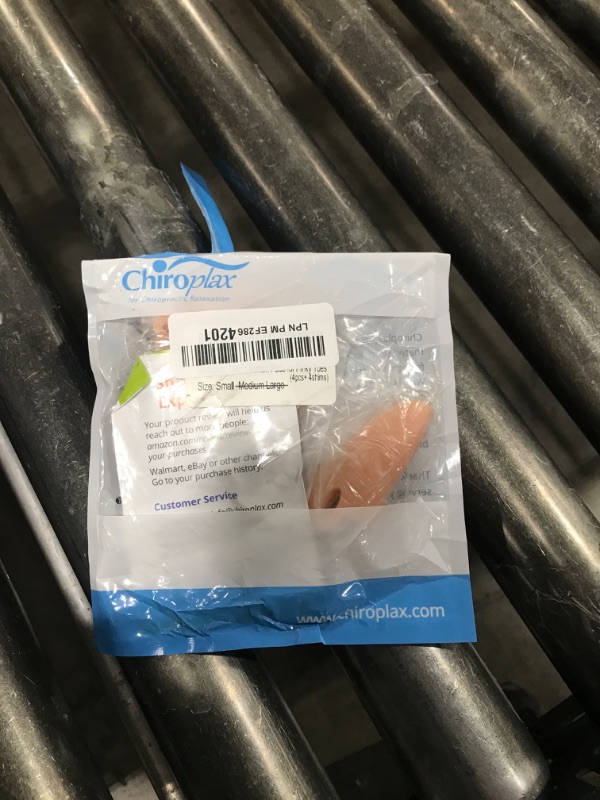 Photo 1 of Chiroplax Tailor's Bunion Corrector Pads Bunionette Pain Relief Pinky Little Toe Straightener Separator Cushion Splint Protector Shield Spacer Cover Guard (4 Pads, Shims -Small)