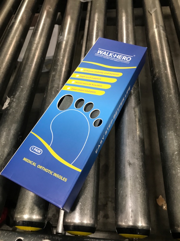 Photo 1 of Plantar Fasciitis Feet Insoles Arch Supports Orthotics Inserts Relieve Flat Feet, High Arch (Mens 9-9 1/2 | Womens 11-11 1/2)