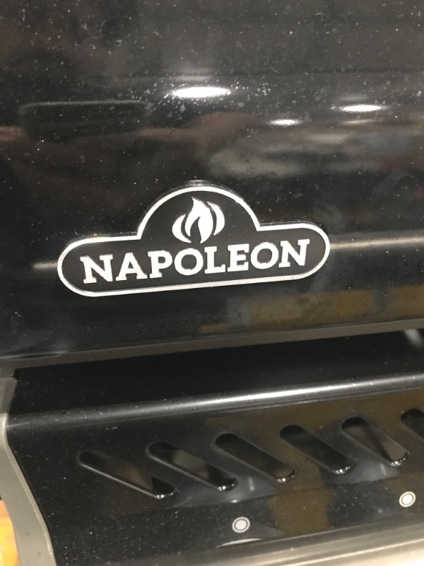 Photo 1 of Napoleon Rogue PRO 525 Propane Gas Grill with Infrared Side Burner, Black, Durable 5-Burner BBQ