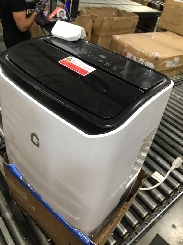 Photo 1 of 14,000 BTU Portable Air Conditioner – 4-in-1 Portable AC Unit with Cooling, Dehumidifier, Fan & Sleep Mode for Rooms Up to 750 Sq.Ft, Remote Control, LED Display, 24H Timer, White+Black-3032