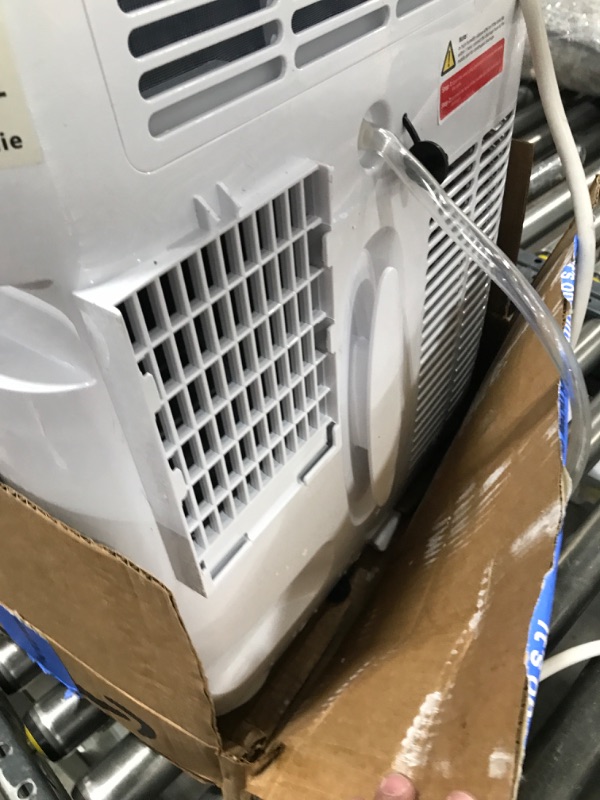 Photo 1 of 14,000 BTU Portable Air Conditioner – 4-in-1 Portable AC Unit with Cooling, Dehumidifier, Fan & Sleep Mode for Rooms Up to 750 Sq.Ft, Remote Control, LED Display, 24H Timer, White+Black-3032