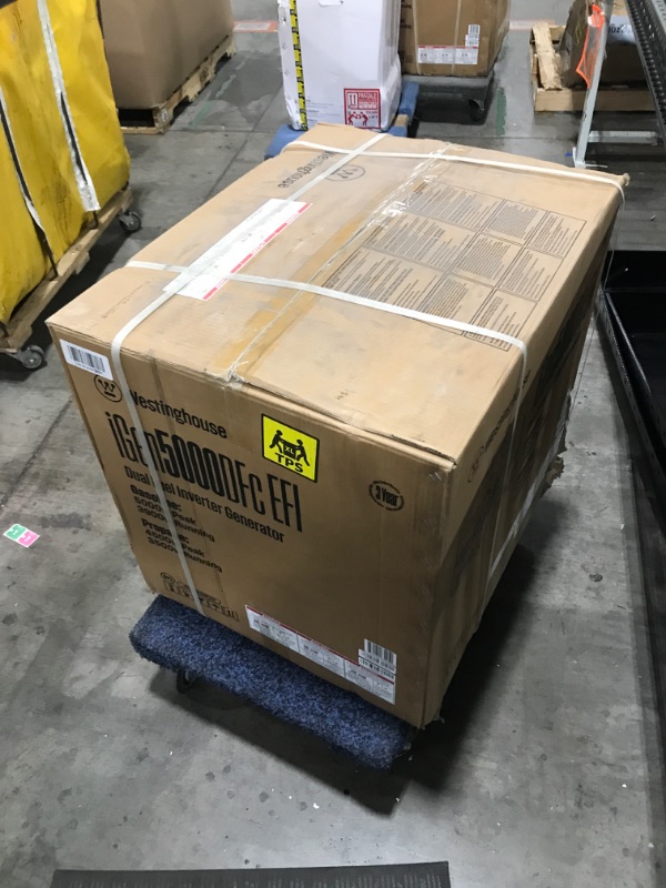 Photo 1 of Westinghouse 5000 Peak Watt Super Quiet Dual Fuel Portable Inverter EFI Generator, Remote Electric Start, Gas & Propane Powered, RV Ready, CO Sensor, Parallel Capable