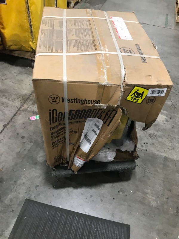Photo 1 of Westinghouse 5000 Peak Watt Super Quiet Dual Fuel Portable Inverter EFI Generator, Remote Electric Start, Gas & Propane Powered, RV Ready, CO Sensor, Parallel Capable