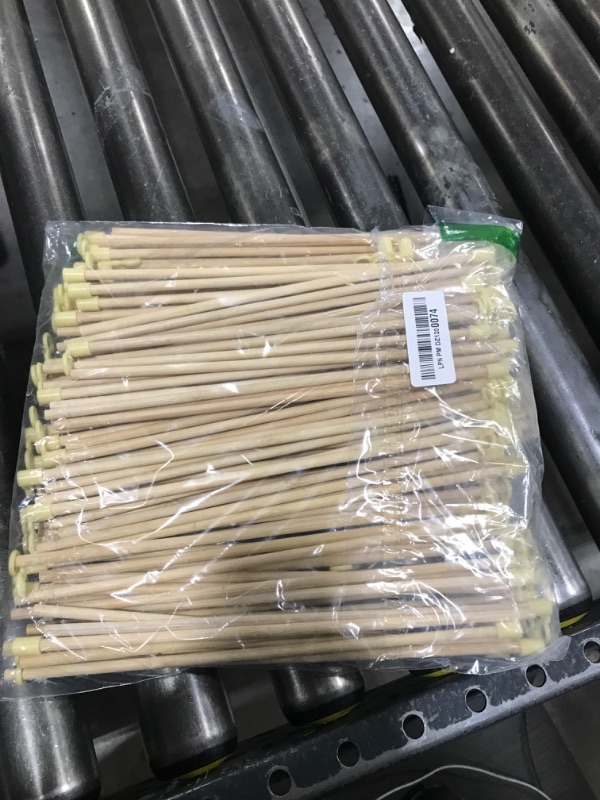 Photo 1 of 100Pcs Lantern Sticks,11 Inch DIY Lantern Pole Toy Wooden Lanterns Handle for Kids Birthday Wedding Halloween Party Accessories
