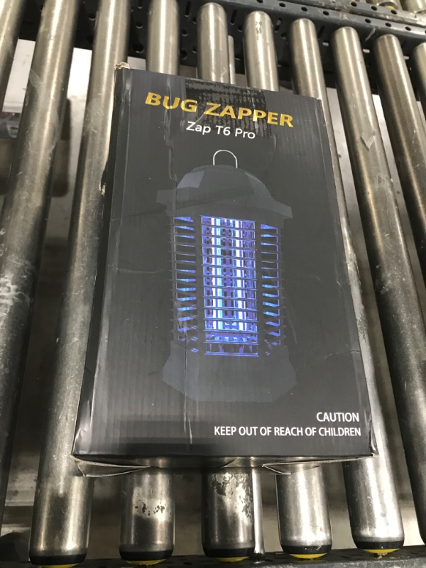 Photo 1 of GOOTOP Bug Zapper Outdoor, Mosquito Zapper, Electric Fly Zapper, Mosquito Killer, Fly Traps, 3 Prong Plug, Flying Insects Zapper Indoor Outdoor 90-130V, 4200V, ABS Plastic Outer (Black)