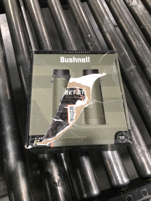Photo 1 of Bushnell R3 8x42 Binoculars with Vault Lite Bino Chest Harness, HD Optical System, Fully Multi-Coated Lenses, EXO Barrier, IPX7 Waterproof - Binoculars for Bird Watching and Hunting