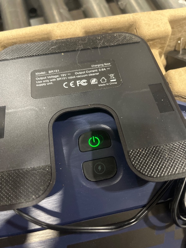 Photo 1 of Robot Vacuum and Mop Combo, 2-in-1 Mopping Robot Vacuum Cleaner with 2300Pa Suction, 2.87'' Slim Design, Wi-Fi/App/Voice Control, 3D Obstacle Avoidance&Self-Charging for Hard Floors, Carpets, Pet Hair