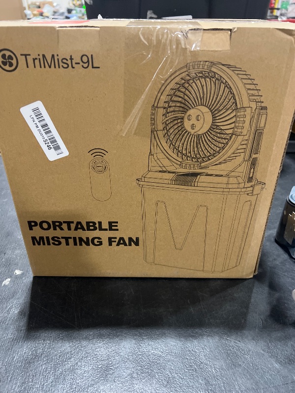 Photo 1 of portable misting fan