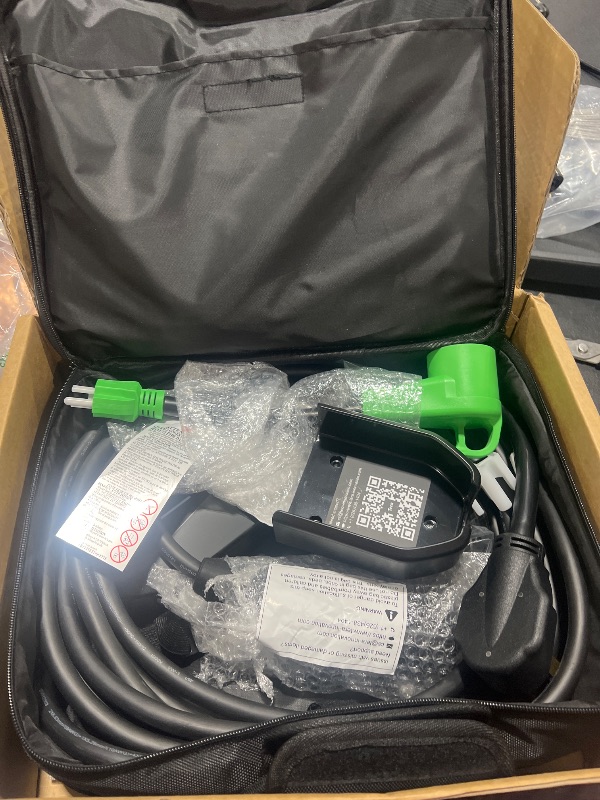 Photo 1 of Tera 2025 New Electric Vehicle Charger for Tesla Most Compact 40A 25FT NACS ETL FCC Level 2 NEMA 14-50 & NEMA 5-15 Level 1 Waterproof Patent IP66 Portable EV Charger for Tesla Y/3/S/X Cybertruck P05