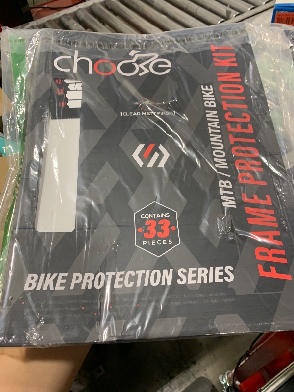 Photo 1 of CNC Mountain Bike Frame Protection kit,33-Piece Total MTB Frame Protector Sticker-Frame Guard Tape Wrap for Top/Down Tube,Seatstays,Chainstay,Forks,Protect Bike from Scratches and Dings.Transparent