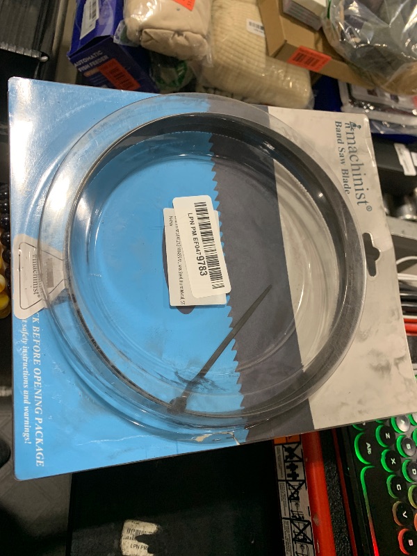 Photo 1 of Imachinist S6412121014SS M42 64-1/2" Long, 1/2" Wide, 0.025" Thick, 10/14 TPI, Variable Teeth, Bi-Metal Bandsaw Blades for Cutting Stainless Steel, Hard Metal, SS