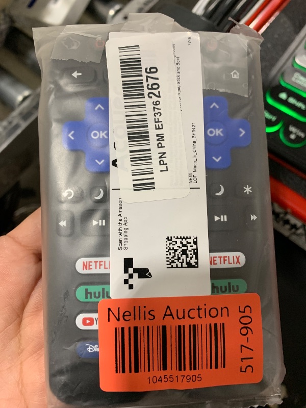 Photo 1 of (Pack of 2) Replacement-Remote-Control for Roku-TV,Compatible for TCL Roku/Hisense Roku/Onn Roku/Philips Roku Smart TVs(Not for Roku Stick and Box)