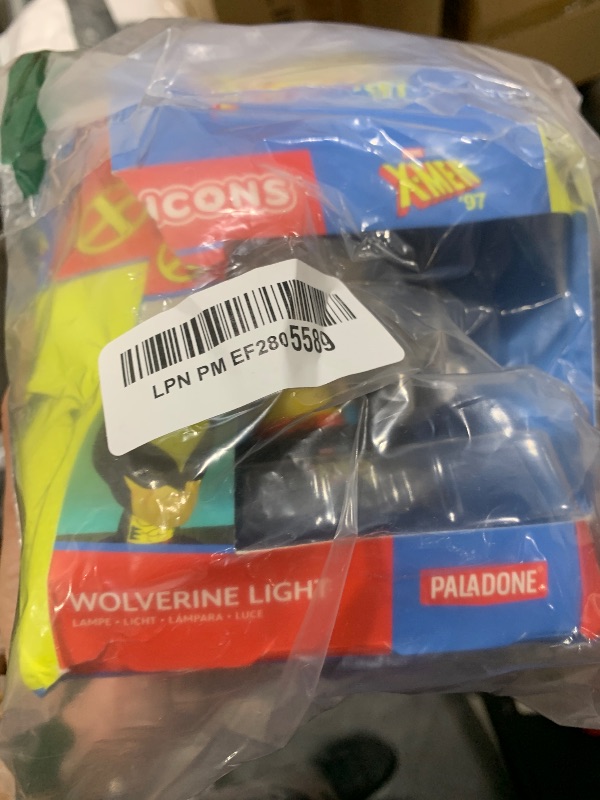 Photo 1 of Paladone Wolverine Icon Light - Officially Licensed Marvel Merchandise, X-Men Character Shaped Lamp for Bedside Table or Desk Decor, Battery Powered Disney Collectable