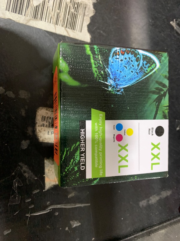 Photo 1 of 67XL Black Ink Cartridges Replacement for HP 67 67 XL Ink Work for Envy 6000 6055 6055e 6400e 6455e 6458e Deskjet 2742e 2752e 2755e Envy Pro 6455 6458 (1 Black)