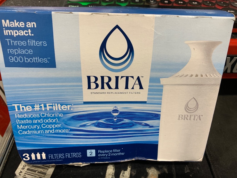 Photo 1 of Brita Replacement Filters 3 Count (Advanced) White