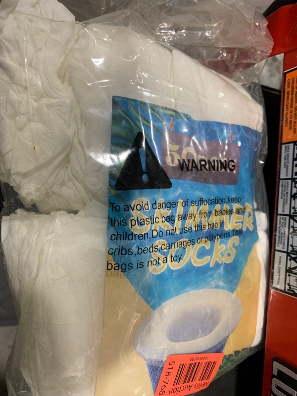 Photo 1 of 50 Pack Pool Filter Socks for Pool Skimmer, Pool Skimmer Socks for Inground Pool Or Above Ground Pool Filter, Ultra Fine Mesh Screen Liner Skimmer Basket Sock Scum Sock Saver, Debris Leaves Catcher