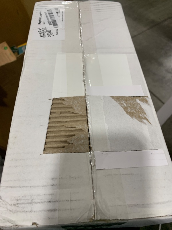 Photo 1 of Lizard, Snake or Reptile Hide. XL Large 14" Hollow Log for Aquarium or Fish Tank. Bearded Dragon or Gecko Tank Accessories. Natural Looking Basking Platform, Shrimp or Betta Fish Hideout