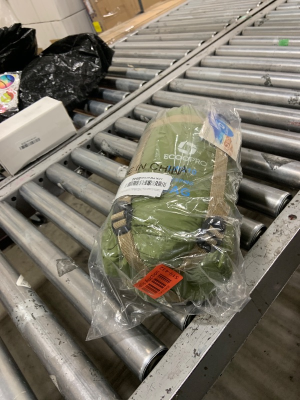 Photo 1 of ECOOPRO Portable, Waterproof, Lightweight Sleeping Bag with Compression Sack - For Camping, Backpacking & Hiking