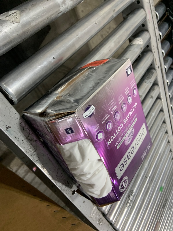 Photo 1 of AllerEase Ultimate Allergy Protection and Comfort Zippered Mattress Protector, Twin