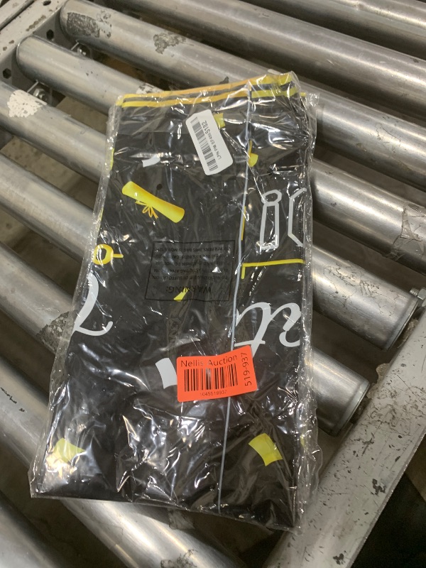 Photo 1 of Childom 3 Pack Graduation Tablecloth, Graduation Party Decorations 2025 Black and Gold, Graduation Table Cloth 54"x108" Waterproof Plastic Disposable Tablecloth for Parties, Graduation Party Supplies