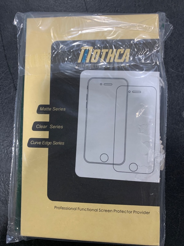 Photo 1 of Mothca 2 Pack Matte Glass Screen Protector for iPhone 16 Pro [6.3 inch] + 2 Pack Camera Lens Protector, Anti-Glare & Anti-Fingerprint Case Friendly Tempered Glass Film, Bubble Free, Smooth as Silk