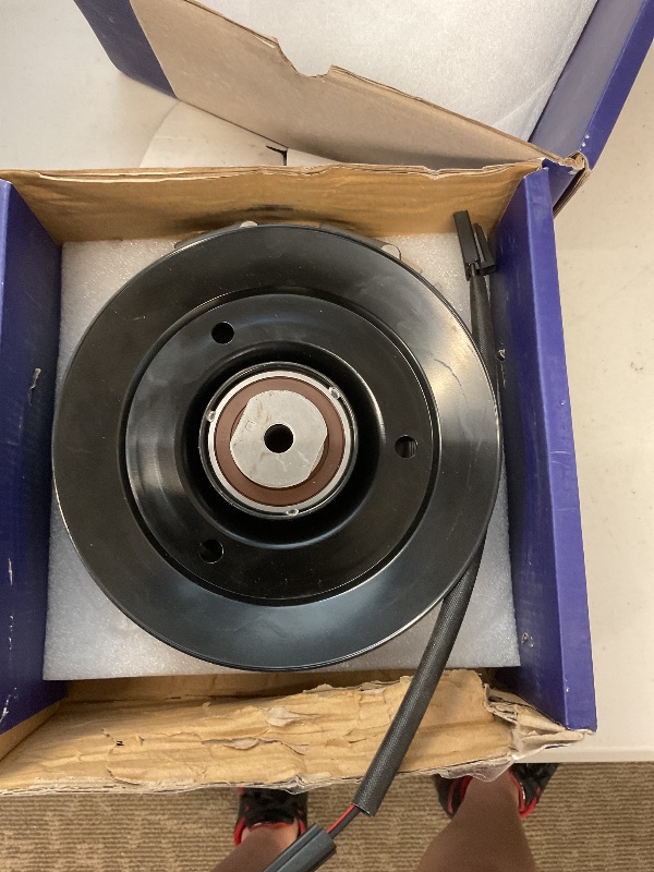 Photo 1 of ACEBRI PTO Clutch for Exmark for Toro for Warner for Vantage 116-3553 5218-280 48 52 inch Decks Stand-on Mower Electric Pto Clutch